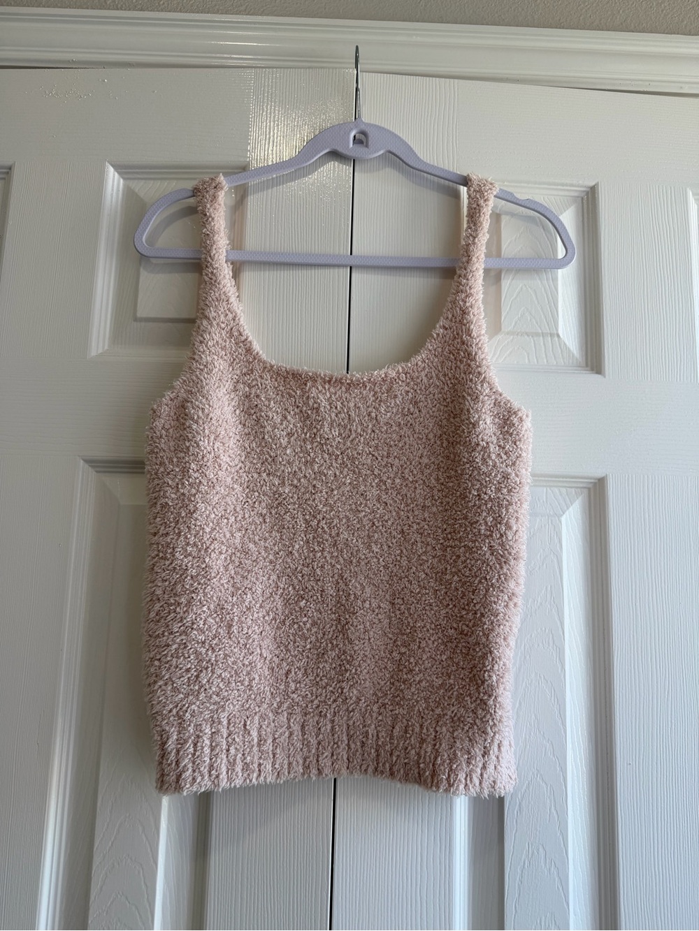 SKIMS Cozy Textured Tank Top - Blush